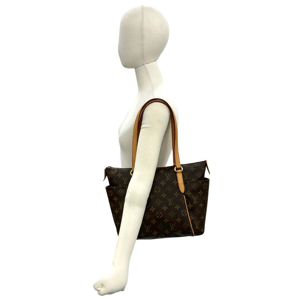 LOUIS VUITTON Authentic Brown Monogram Leather Shoulder Bag - Picture 2 of 10